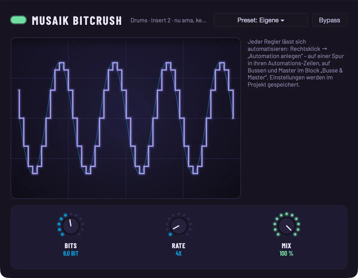 musaik Bitcrush