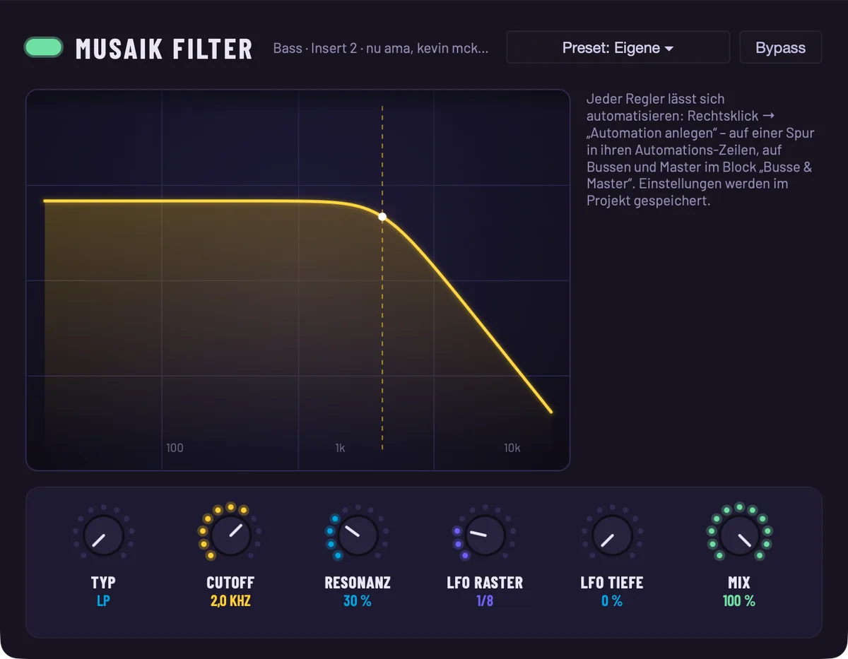 musaik Filter